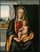 Boccaccio Boccaccino Madonna oil on canvas